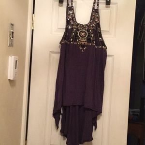 Free people Vision Quest  beaded top